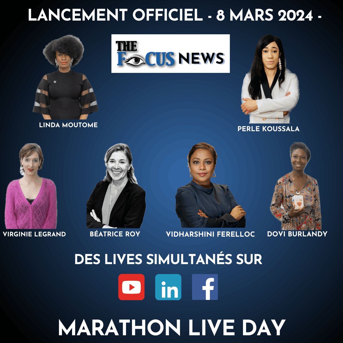 Marathon Live Day - Première édition - Mars 2024